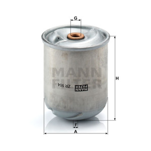 Фильтр масляный MANN-FILTER ZR 904 X